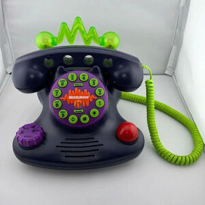 NICKELODEON VTG Talk Blaster Retro 97'
Landline Cord Single Line Telephone